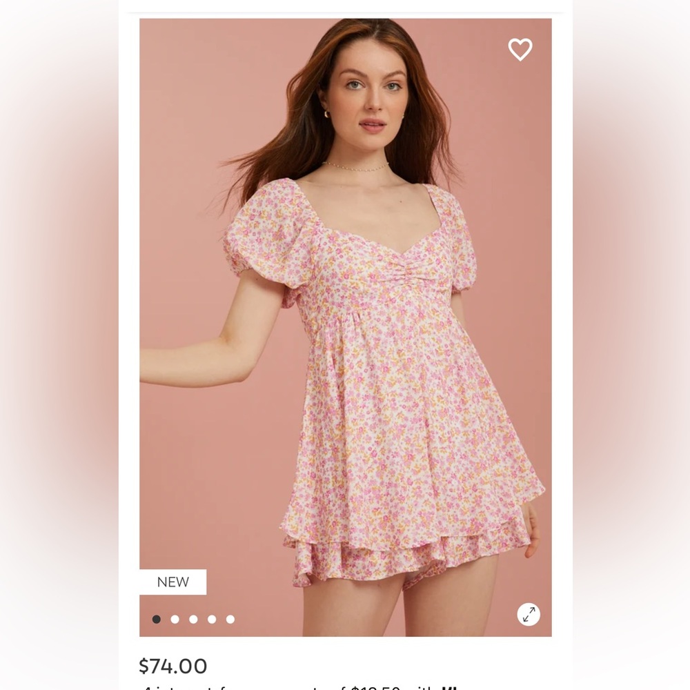 altard state mini spring dress